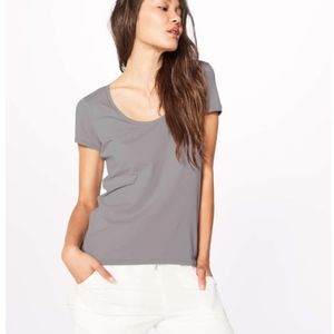 Lululemon Another Round Tee Dark Chrome